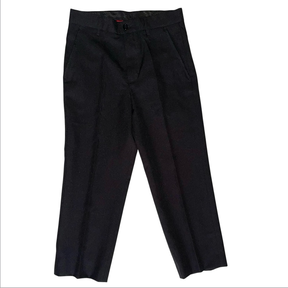 DaVinci Boys Black Trouser Pants Sz 8